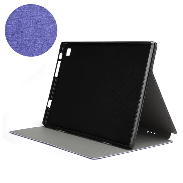 Tablet PC Stand Cover Case P20HD Business Protective Bracket TPU+PU Anti-Fall Soft ShellBlue