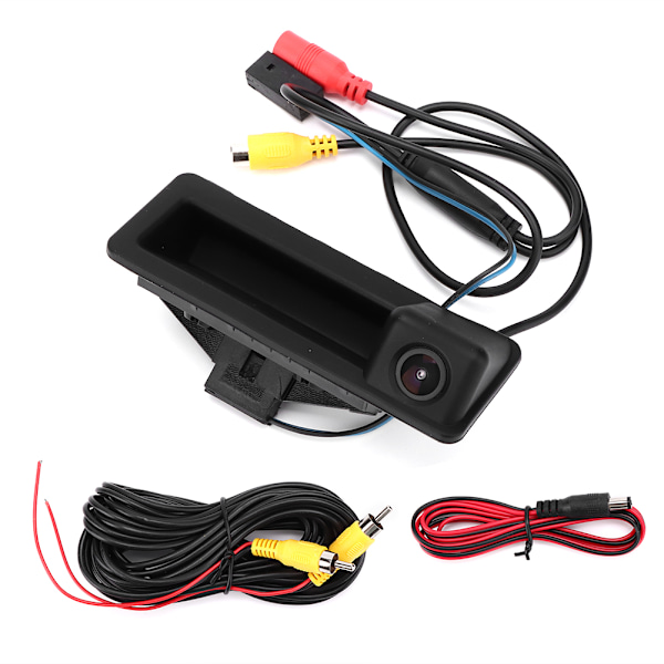 DC12V IP66 Mini Bil Baklucka Handtag Backspegel 170 Grader Backkamera Passar för 3 Serie E90 E91 E92 E93