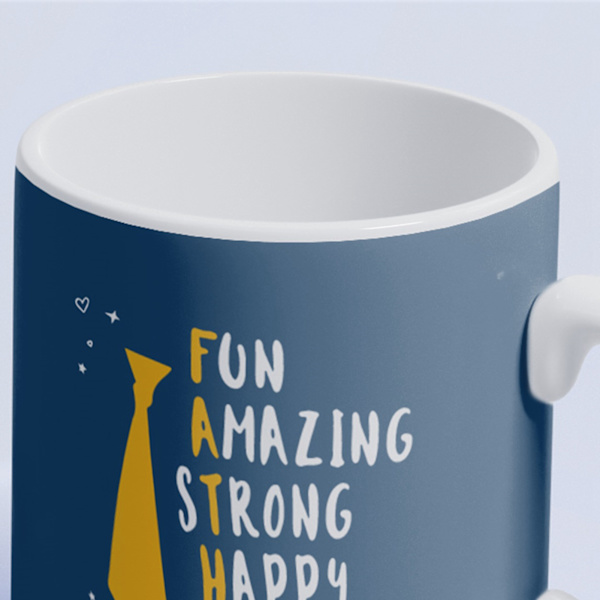 Kaffe Krus Klar Tryk Bred Mund Keramisk Drikkevandskop til Te Varm Chokolade Hjemmekontor CCP317