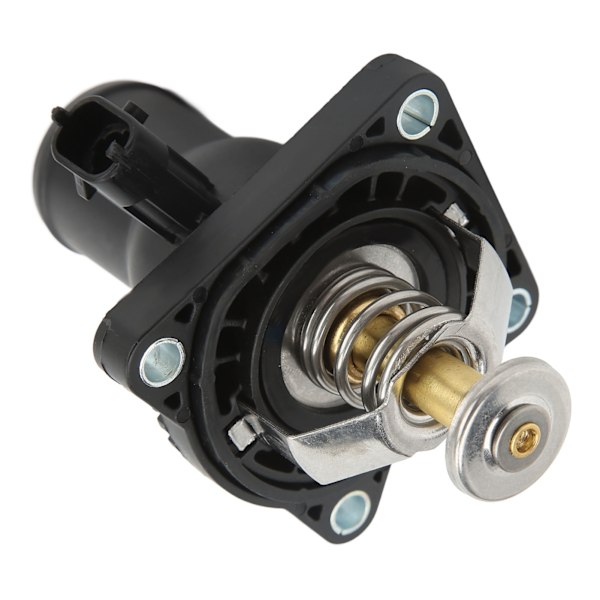 Motortermostat 1338177 1338257 Svart Metallersättning för Opel Signum Insignia Vectra C
