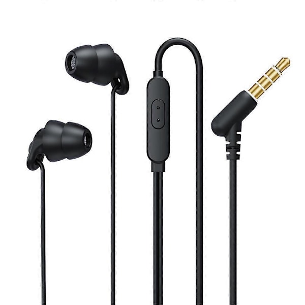 In-Ear Hörlurar med Fjärrkontroll och Enknapps-Mikrofon Svart