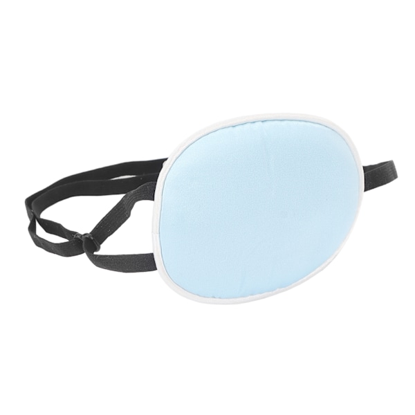 Amblyopia Eye Patch Silke Bomull Elastisk rem Cover Ljusblockerande Strabismus Ögonkudde för vuxnaBlå
