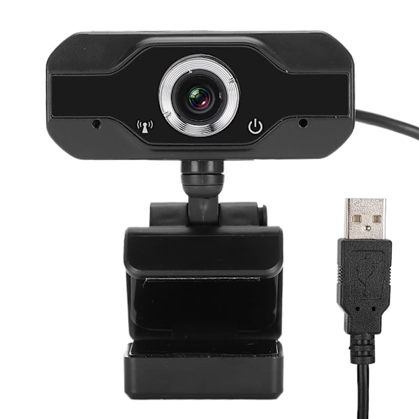 HD USB-kamera med mikrofon Autofokus PC-tilbehør for datamaskin Live Webcast