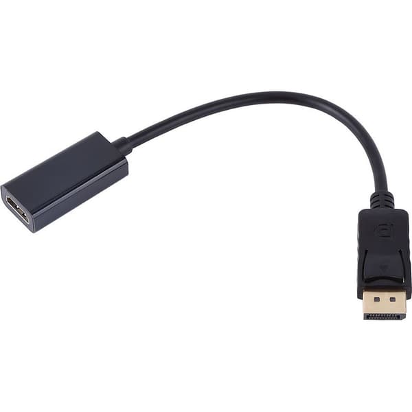 DisplayPort hann til HDMI hunn-adapter for HP/Dell PC-er