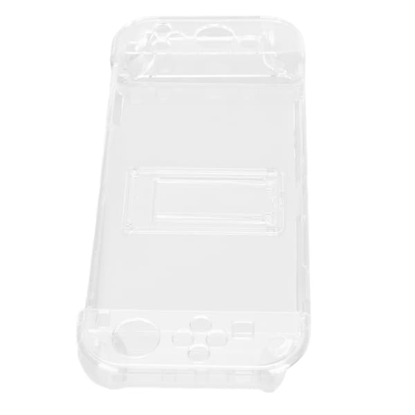 Spelkonsol Skyddsfodral PC Transparent Gamepad Skal med Justerbart Fäste för Switch OLED