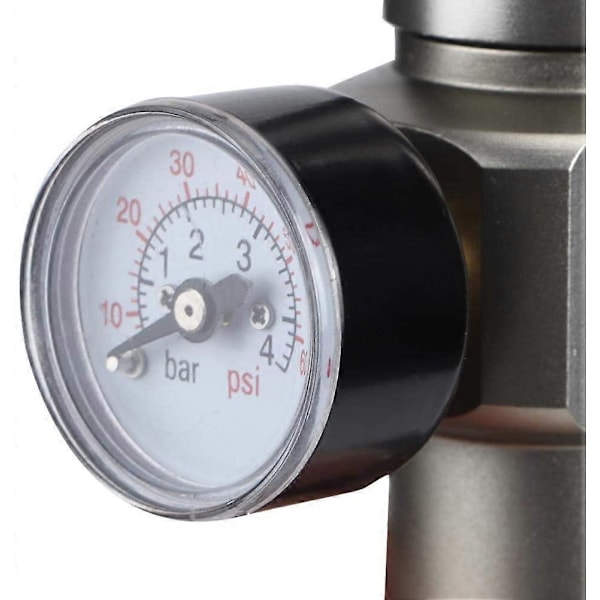 CO2 Paineensäädin, 2 in 1 Mini CO2 Kaasun Paineensäädin Soodapainemittari 3/8 tuuman - TR21.4 Adapterilla Sodastreamille