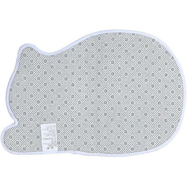 Tepper med sklisikkert baderomsteppe, vannabsorberende myk mikrofiber sovende katter baderomsteppe, myk baderomsteppe, maskinvaskbar for dusj baderom
