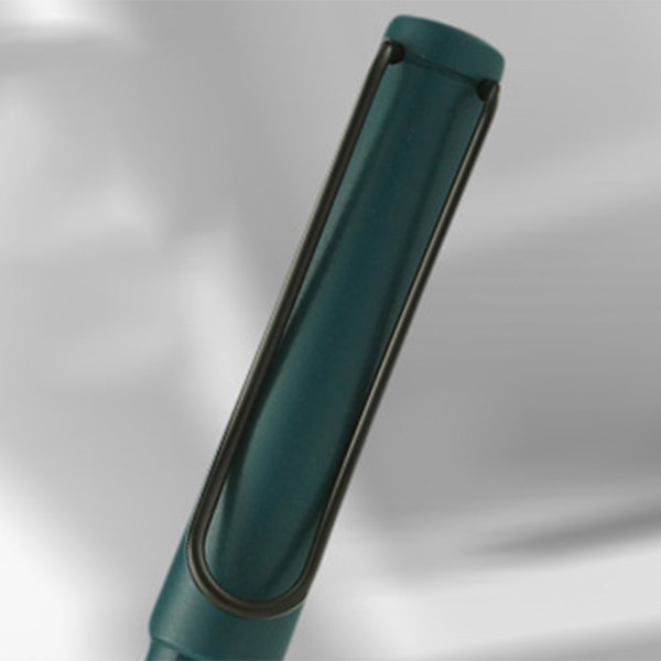 Pen Ink Gaveeske Sett 0.5MM Nib Glattere Skrive Utsøkt Pen Kalligrafi Sett for Ferie Bursdagsgaver Grå F 0.5-0.7