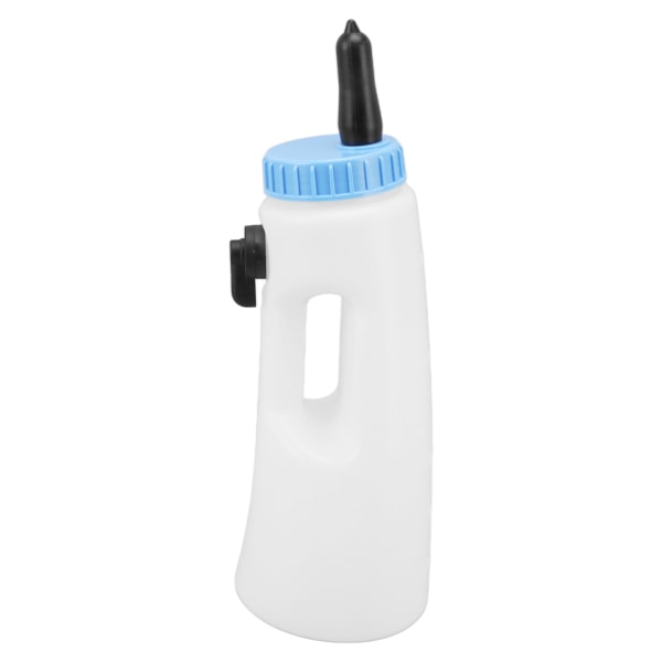 2.5L Vertical Calf Feeding Bottle with Handle Strong Sealing PE Calf Nursing Bottle for Lambs Calves Other Animals