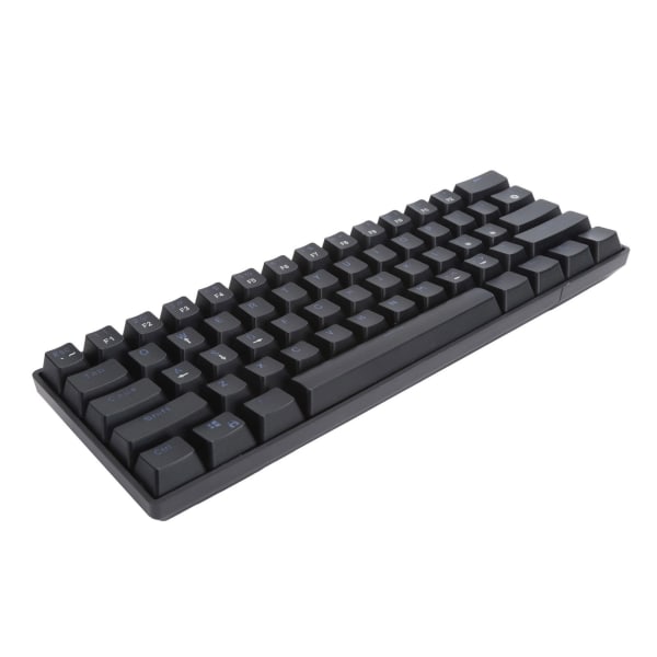 61 Key Wired Mekaniskt Tangentbord LED Bakgrundsbelyst speltangentbord med blå switch för dator