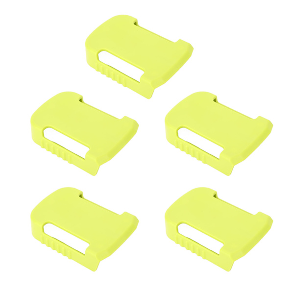 5 sæt batteriholder Grøn batterimonteringsadapter Dockholder Egnet til Worx WU172 WU279 WU388 WE270 WE389