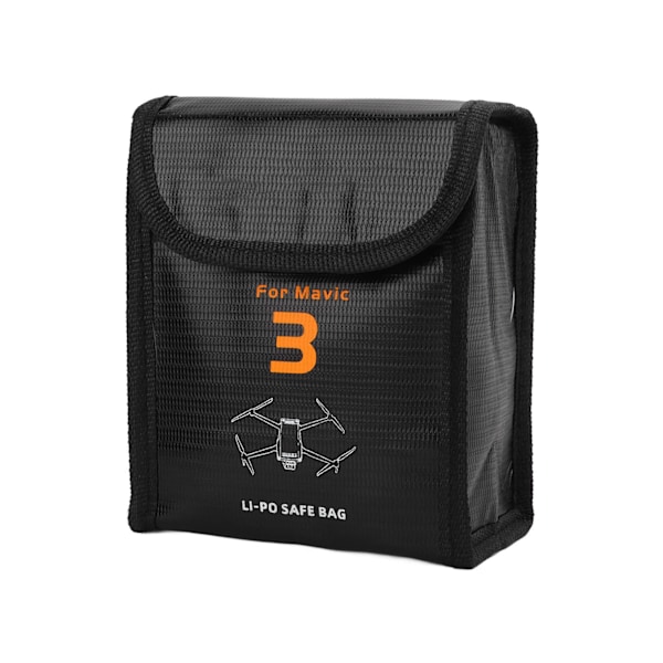 Batteribeskyttelsespose med stor kapasitet, eksplosjonssikker, brannsikker oppbevaringspose for DJI MAVIC 3-modell