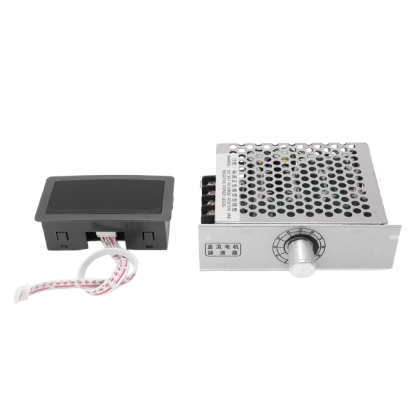 DC-motorregulator Mjukstart och stopp PWM-motorvarvtalsregulator med digital displaypanel DC12‑80V