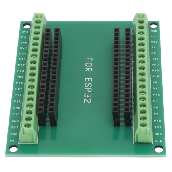2 kpl ESP32-laajennuslevy 38-pinninen 2-in-1 kaksoisytimen suoritin Pieni virrankulutus Langaton WiFi Bluetooth -kehityslevy