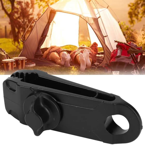 8 st Utomhus Camping Plast Tältklämma Camping Markiser Vindrep Klämma Vindsäker med Hulling