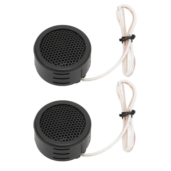 2 st bil diskanthögtalare 97dB 500W kupol interiör stereo ljudhögtalare med bas för ljudsystem