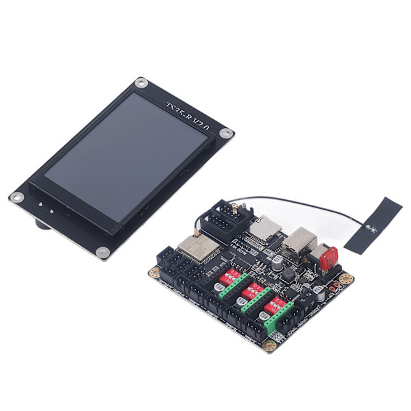 Lasergraveringsmaskin Kit Desktop Engraver Universal 3.5in Display Monitor för DIY Touch Screen med 12-24VDC Kontrollkort