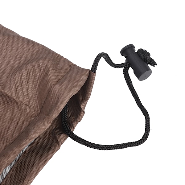 210D Oxfordtyg Trädgårdsmöbler Överdrag Utomhus Bord Stol Set Rektangulärt Dammskydd Överdrag 223x147x58cm