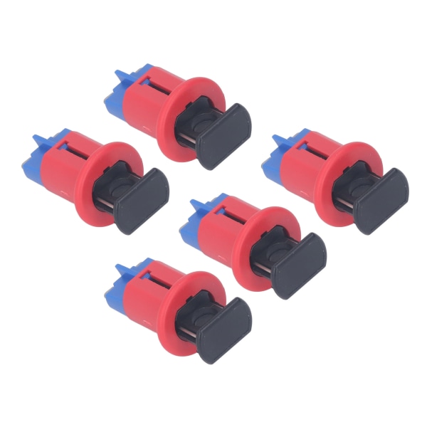 5PCS Säkringsbrytare Låsningsanordning Stift i Standard Miniatyr Brytare Lås för Elektrisk Låsning