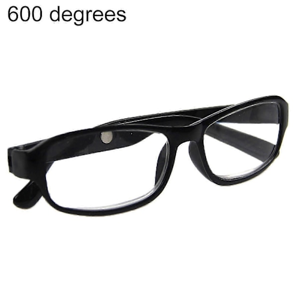 Läsglasögon +4.5 +5.0 +5.5 +6.0 Grader Optiska Linser Glasögon Svart4.5
