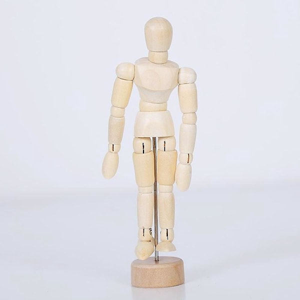 Kunstnerisk Træ Mannequin Skitsemodel