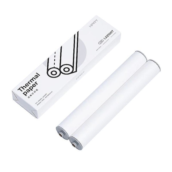 Hprt Mt810 2 stk. A4 Termisk Papirrulle kompatibel Mt810 Termisk Printer BPA-fri 10 Billeder Langtidsholdbar Perfekt kompatibel Foto Billede Kvittering Memo Pd