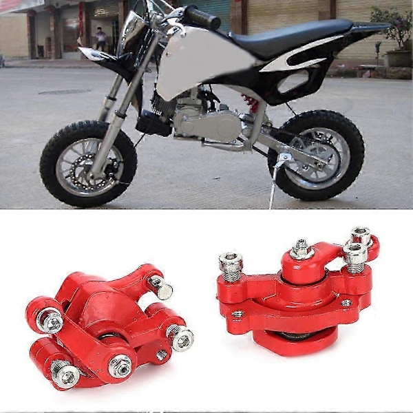 140mm Gas Bakre Skivbromsok Belägg Set Passar för Elektrisk Scooter ATV 49CC