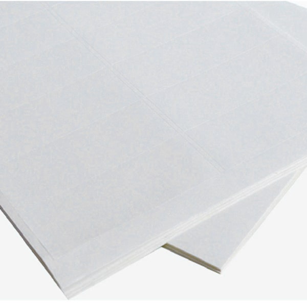 100 ark A4 selvklebende papir klar utskrift plantefiber klistremerke skriverpapir selvklebende papir A4 matt