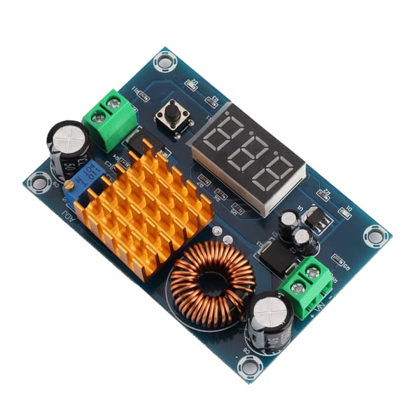 DCDC Digital Boost-modul Högeffekts Step-up-omvandlarkort 4-35V till 5-45V 5A