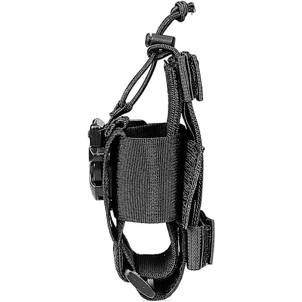 Khaki Tactical Intercom-väska för CS-utrustning, utomhusaktiviteter och fältträning, Walkie Talkie-hölster för vandring, klättring och cykling