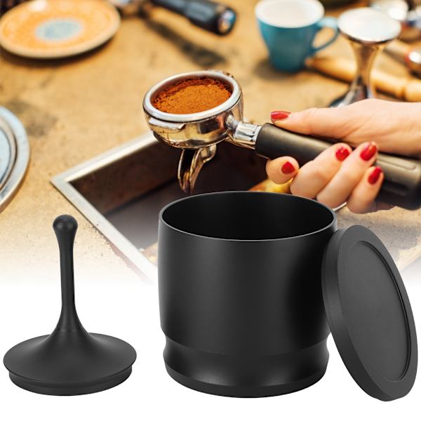 Kaffetamper i rustfritt stål, pulverplukker 58mm for EK43 kvern, tilbehør til kaffekvern