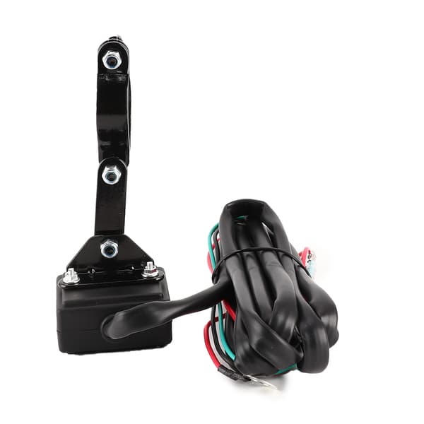Vinsjvippebryter med 2,5m/8,2ft ledning pulverlakkert for alle 12V ATV UTV SUV