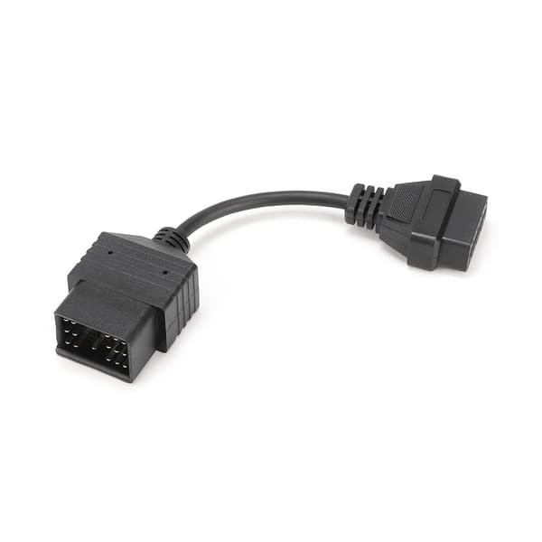 17-bens til 16-bens OBD2 diagnostisk kabeladapterstik passer til Toyota