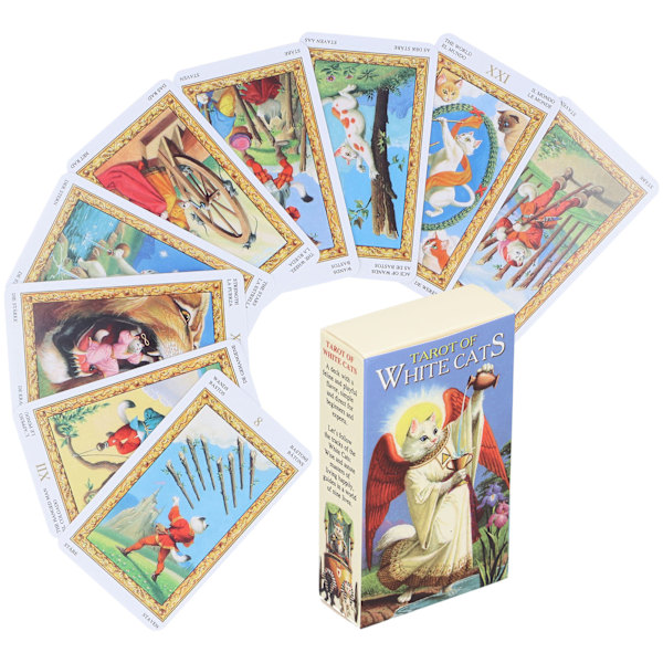 Divination Card Coated Paper Tarot Cards Desktop Interaction Playing Cards Brætspil