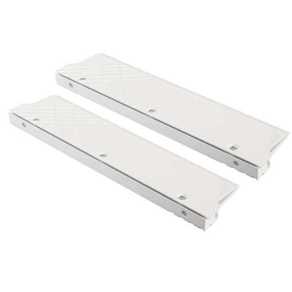 Computer Vandkøling Heatsink Aluminiumlegering Hukommelseskøling Heatsink DDR5 Hukommelseskøler Hvid