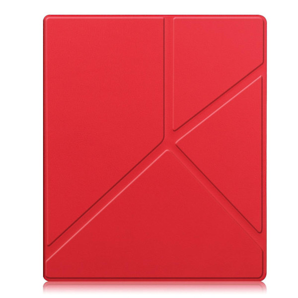 Smart tablet-etui i læder til Kobo Elipsa 2e-B6 Rød