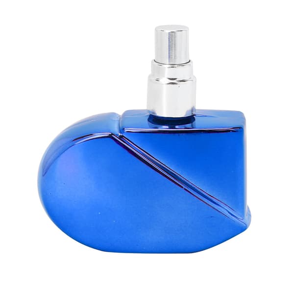 Genopfyldelig Parfume Atomizer Flaske Hjerteformet Bærbar Tom Parfume Sprayflaske 25ml Blå