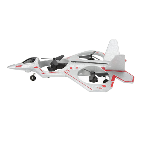 2,4 GHz RC-flyvemaskine EPP-skum Sølv 50 m Kontrol Afstand Høj Hastighed Coreless Motor RC Flyvemaskine Glider Legetøj til Over 14
