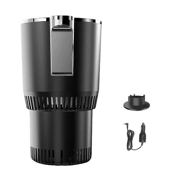 Bil Kjøling Varme Koppholder 12V Automatisk Temperaturkontroll For Reise Black