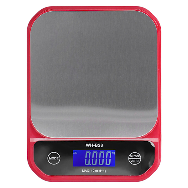 WH-B28 10kg/1g LCD-keittiövaaka elektroninen digitaalinen vaaka kotikäyttöön
