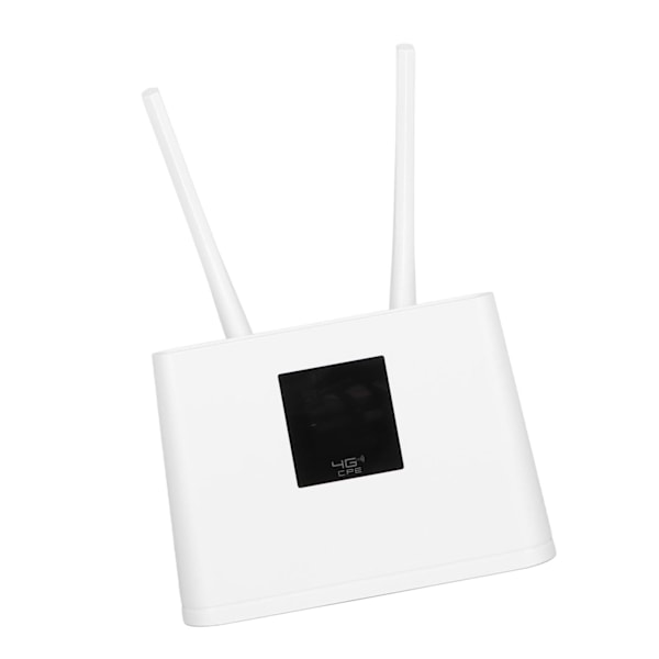 4G WiFi-router 150 Mbps Standard SIM-kortspor 20 enheder understøttet LCD-skærm Mobil WiFi Hotspot til Europa Asien 100-240V EU-stik