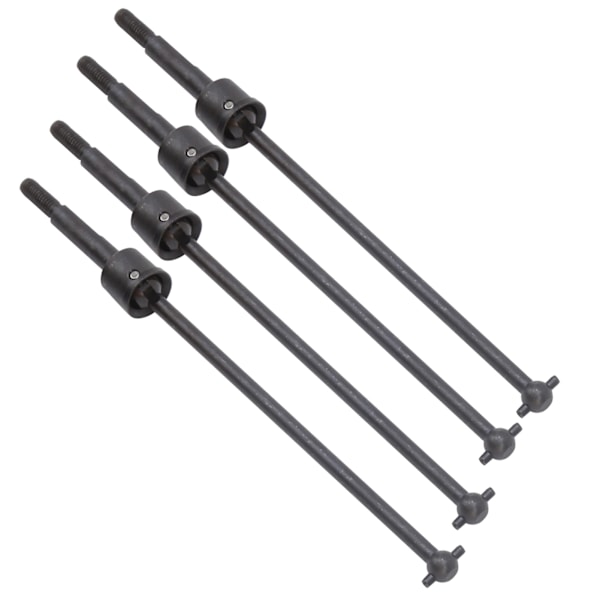 4 stk Universal Drive Shaft Stål Swing Shaft RC Tilbehør Passer til HSP 94188 1/10 RC Bil Svart