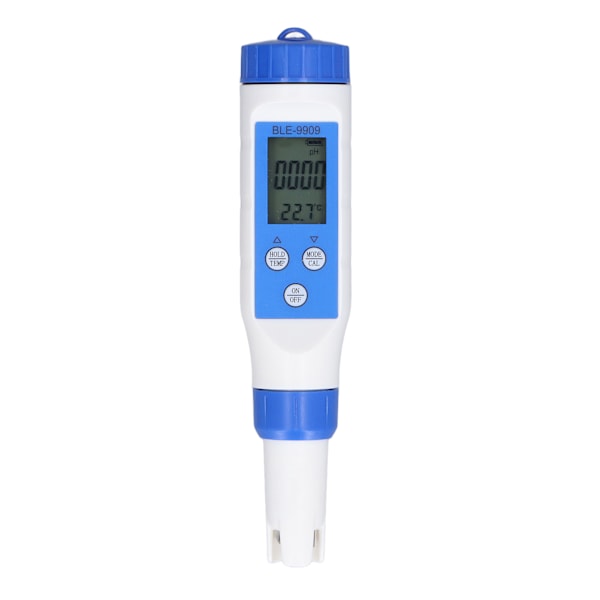 5-i-1 Vattenprovningsmätare Bluetooth5.2 PH TDS EC SALT TEMP APP-kontroll Smart Testpenna för simbassänger Fisk Tankar