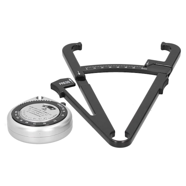 Body Fat Caliper BMI-måttband Skinfold Calipers Body Fat Mätband Set
