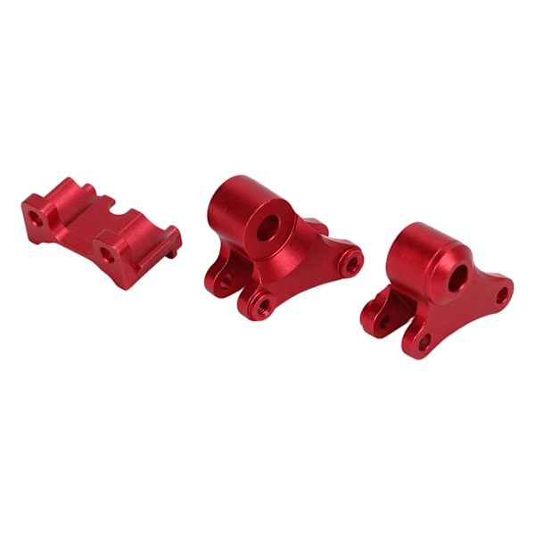 RC Bakre Gungbräda Aluminiumlegering Hög Hårdhet Hårt Slitstark Delikat 1/16 RC Bil Gungbräda Set för Traxxas E Revo VXL Röd