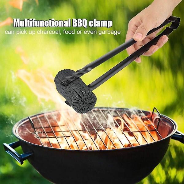 Premium Metall BBQ Kulltang Varmebestandig Kulltang Multifunksjonell Kulltang Sklisikker Design Serveringstang