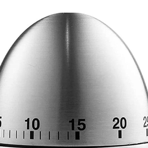 Køkken Timer Æg Frugt Stil Rustfrit Stål Stabil 70 Decibel Vandtæt Madlavning Timer til Møde Studie Skole