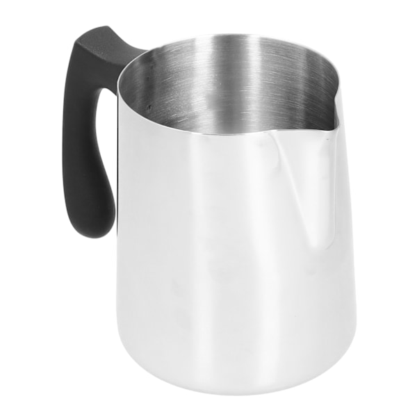 Melkeskummer i rustfritt stål, kaffekanne for latte art, 600 ml