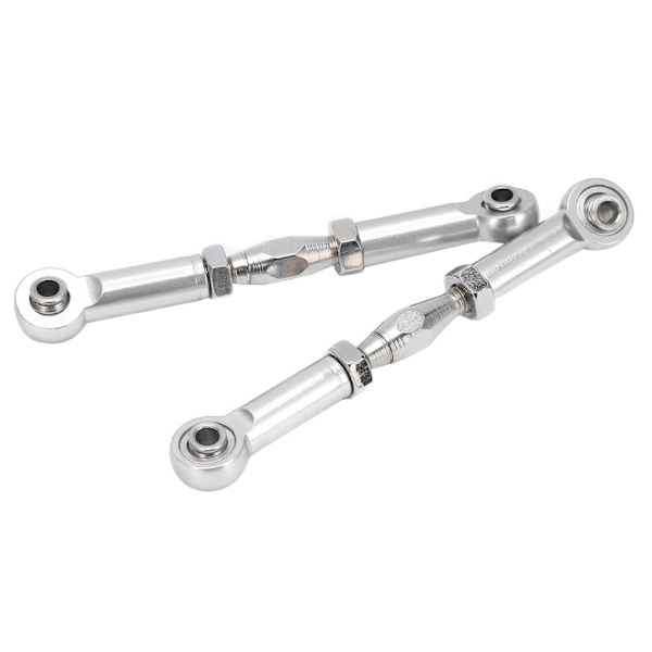 Front Sway Bar Arms 2.7inch Arms Aluminiumlegering Sterk Robust RC Biltilbehør for 1/7 FjernkontrollbilSølv