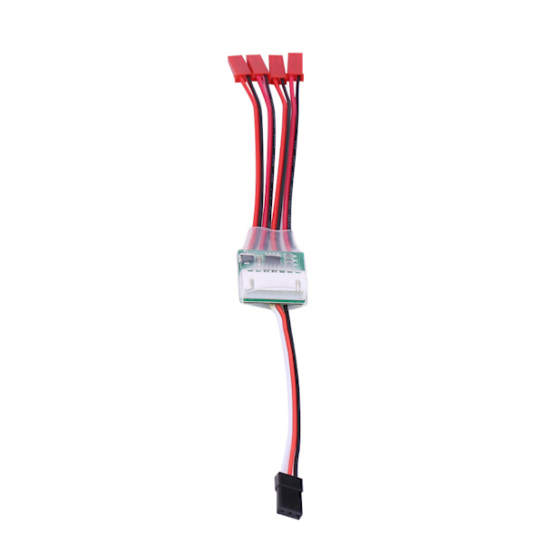LED-lysstyring for RC-modellfly Quadcopter nattflyging (6S)